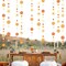 47.2 Ft Groovy Party Decorations Boho Daisy Polka Dot Garland Streamer Ombre Orange Daisy Banner Cutouts for Birthday Baby Shower Wedding Bridal Shower Spring Summer Fall Retro Hippie Decor Supplies